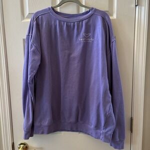 Ft Myers Beach Purple Crew Neck Tunic Sweatshirt Beach Souvenir VacationCozy‎
